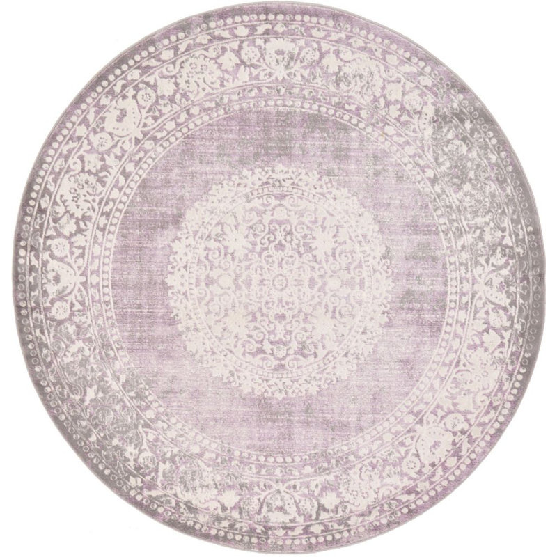 Pharaoh Abstract Indoor Rug, Round 4'