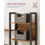 Bookcase, Bookshelf With 14 Shelves