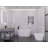Chand Series 59 in. x 30 in. Flat Bottom Acrylic Freestanding Soaking Bathtub with Center Drain in Glossy White