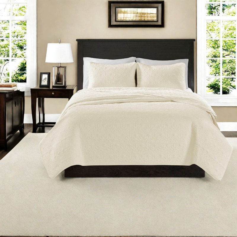 Ensemble de literie réversible en coton