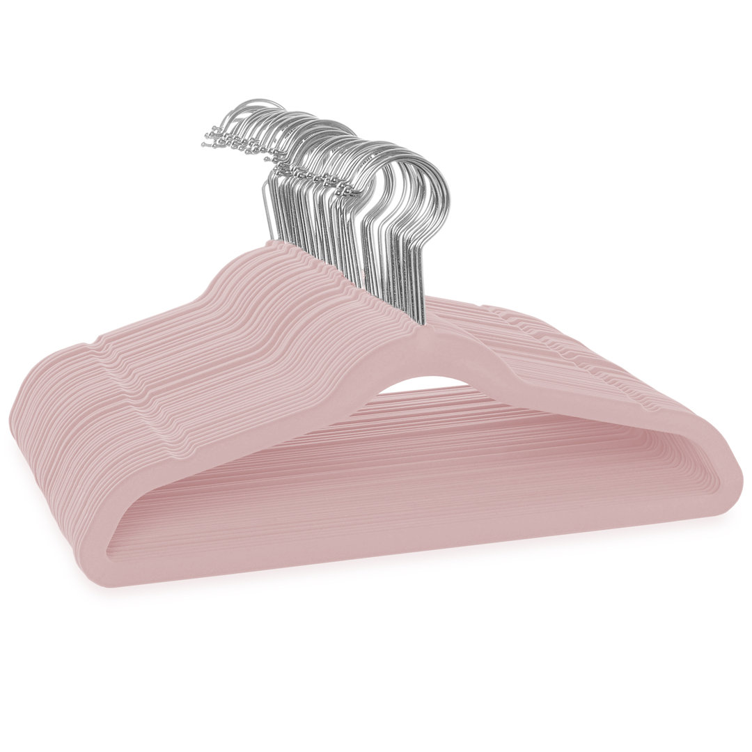 Velvet Non-Slip Kids Standard Clothing Hanger (Set of 50) Casafield
