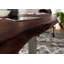 Freeform 3 Acacia Solid Wood Top Metal Base Dining Table-47590347-47590349-47590351