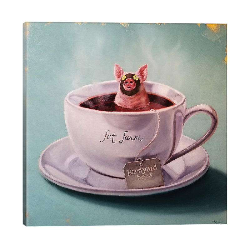 Herbal Detox - Wrapped Canvas Print, 66.04 cm H x 66.04 cm W x 1.91 cm D