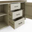 Brents 2 Door 3 Drawer Sideboard Buffet. 153cm Wide. Solid Reclaimed Pine Wood.