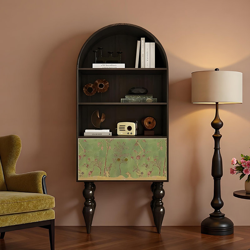 American style storage bookcase