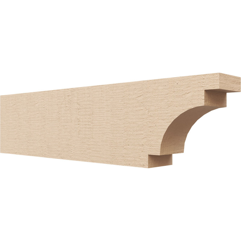 Bois de méditerranée TimberThane Ra partier, brun clair apprêté, H 8 po x l 32 po x P 4 po