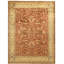 High-Quality Hand-Knotted Wine And Cream Area Rug