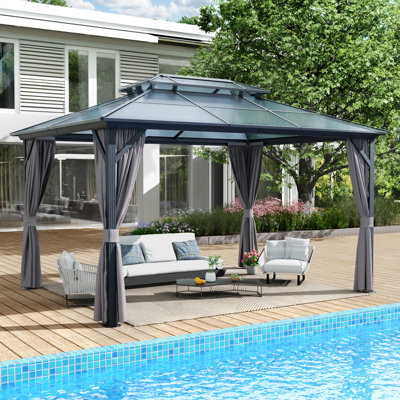Aluminum Patio Gazebo with Durable Structure