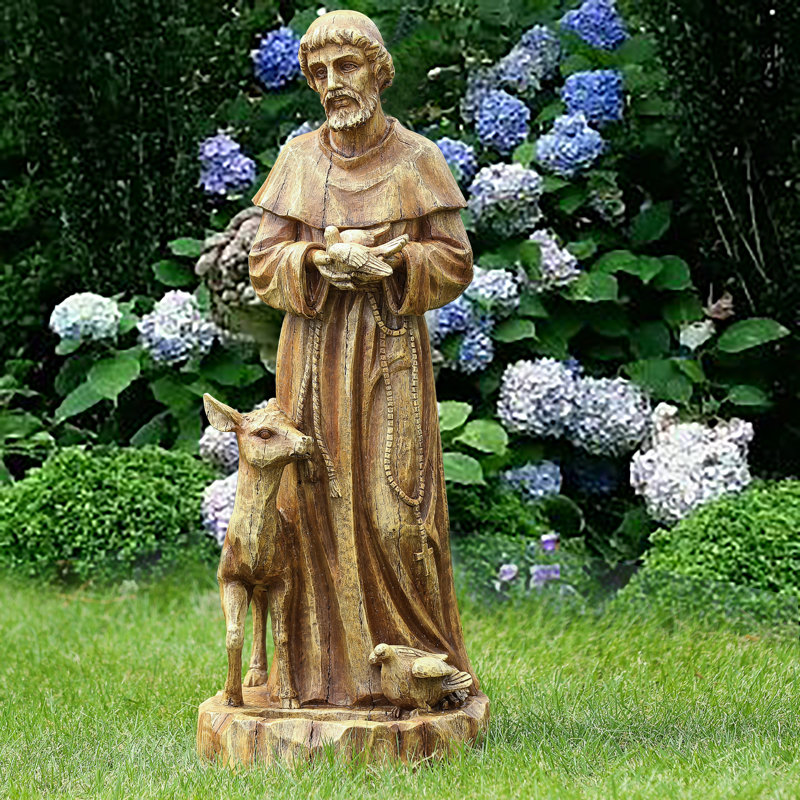 Statue de jardin Toland Saint Francis