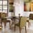 Shavonne Oval Dining Table with Metal Base-1025309878