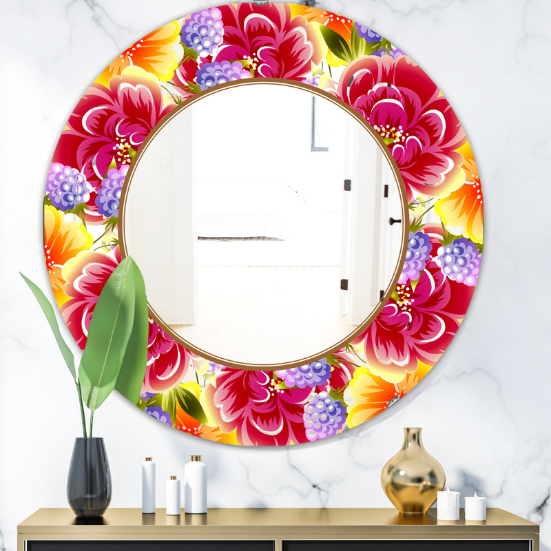 Miroir d'appoint mural Garland Sweet 2 Farmhouse, H 23,6 po x l 23,6 po