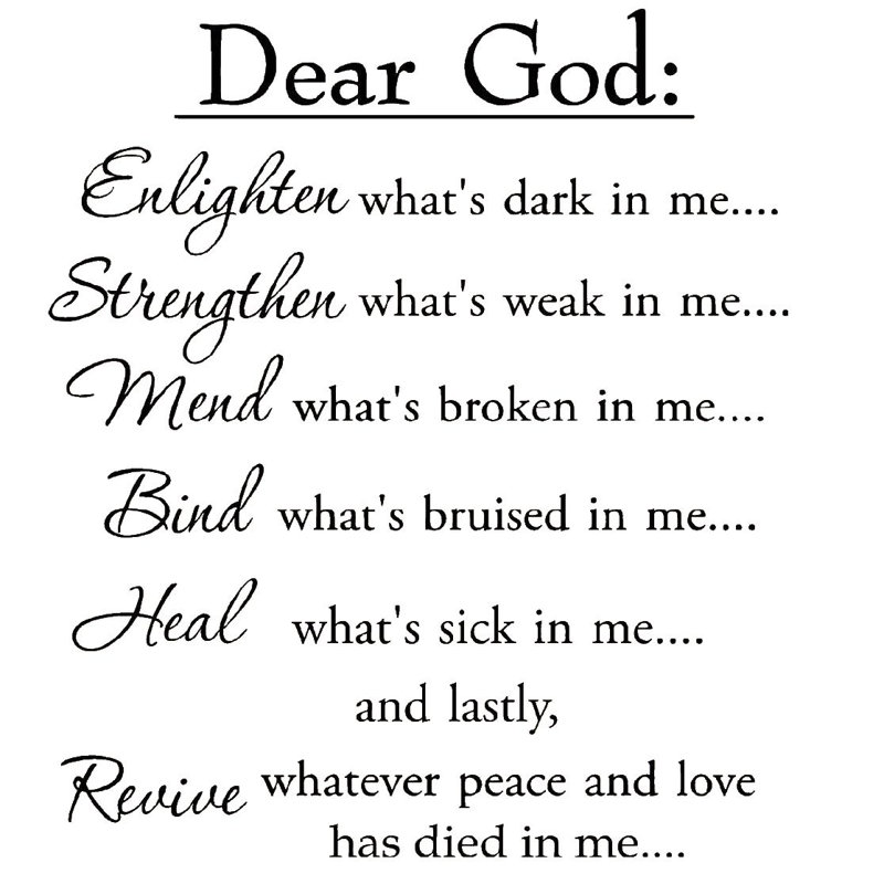 Religious & Spiritual Non-Wall Damaging Wall Decals