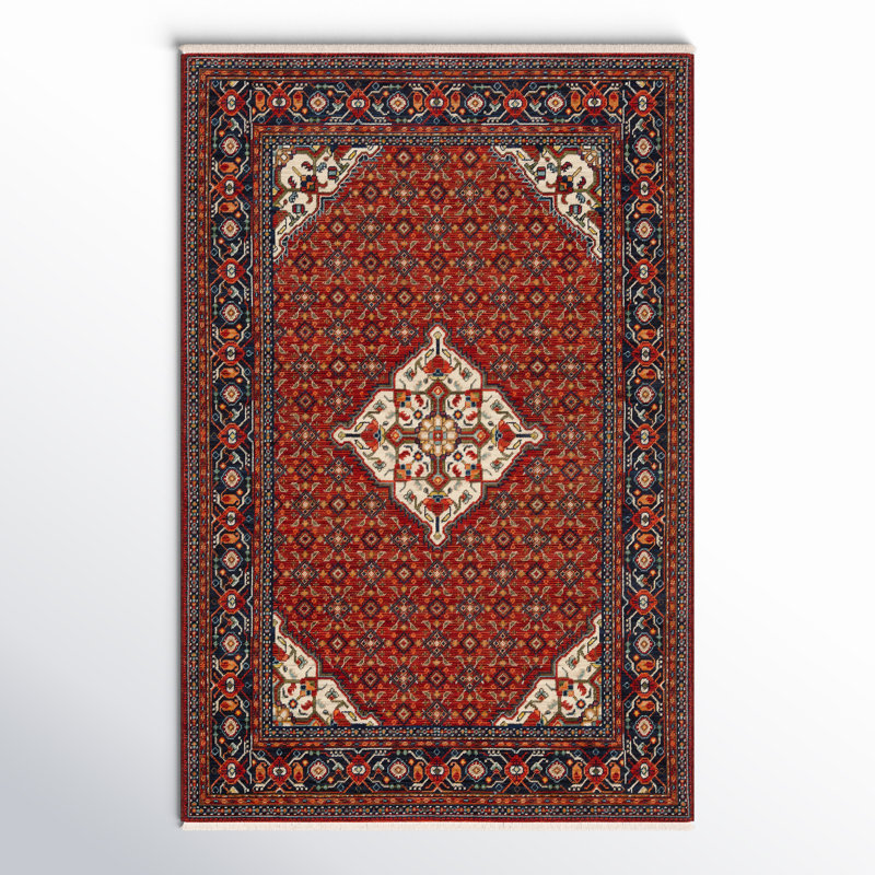 Collinsville Performance Oriental Indoor Rug, Rectangle 2' x 3'