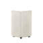 Ensemble de 2 chaises d'appoint en chenille Blayde