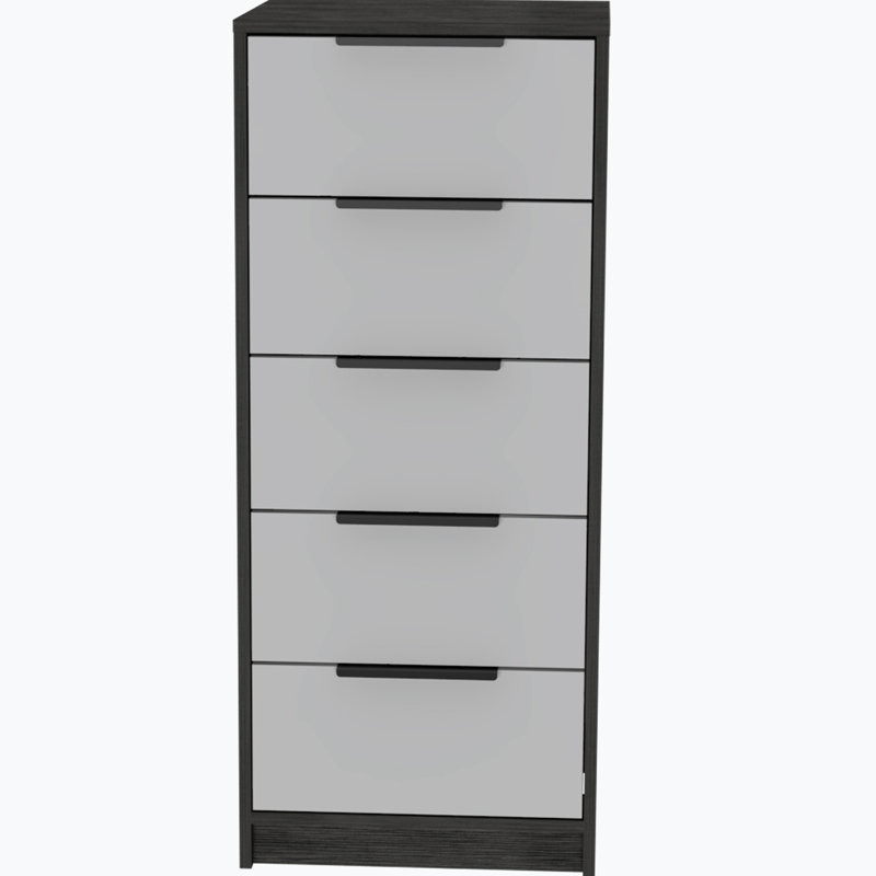 Commode à 5 tiroirs, Blanc