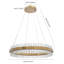 Lustre moderne 31,5 po