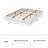 Modern Minimalist Sturdy Wood Platform Bed Frame - Floor-Standing, Sturdy Wooden Slats, No Headboard, Space-Saving, Noise-Free, Easy Assembly, No Box Spring - White, Full Size-848986587-848986535