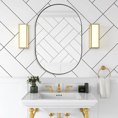 Miroir en métal