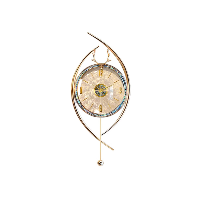 Modern Light Luxury Premium Living Room Home Wall Clock