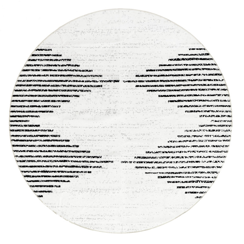 Tapis lavable à la machine Romina SpinClean, Rond 6 pi