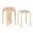 Zorione Counter Stool with Solid Wood Frame