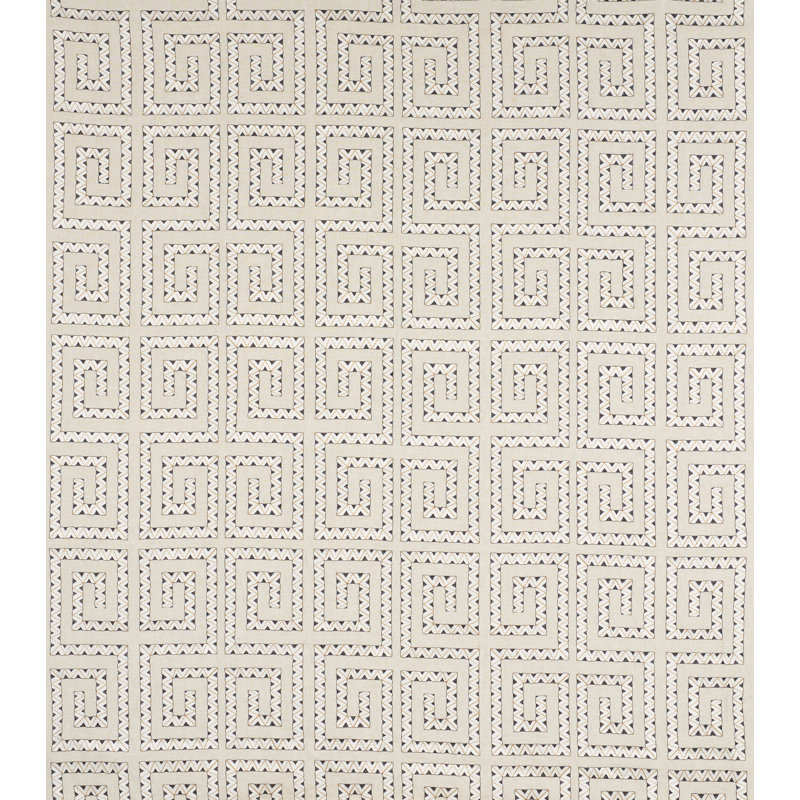Prado Embroidery Fabric, Graphite