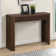 Irwin 39.4" W Mid Century Modern Retangular Console Table with Fluted Front