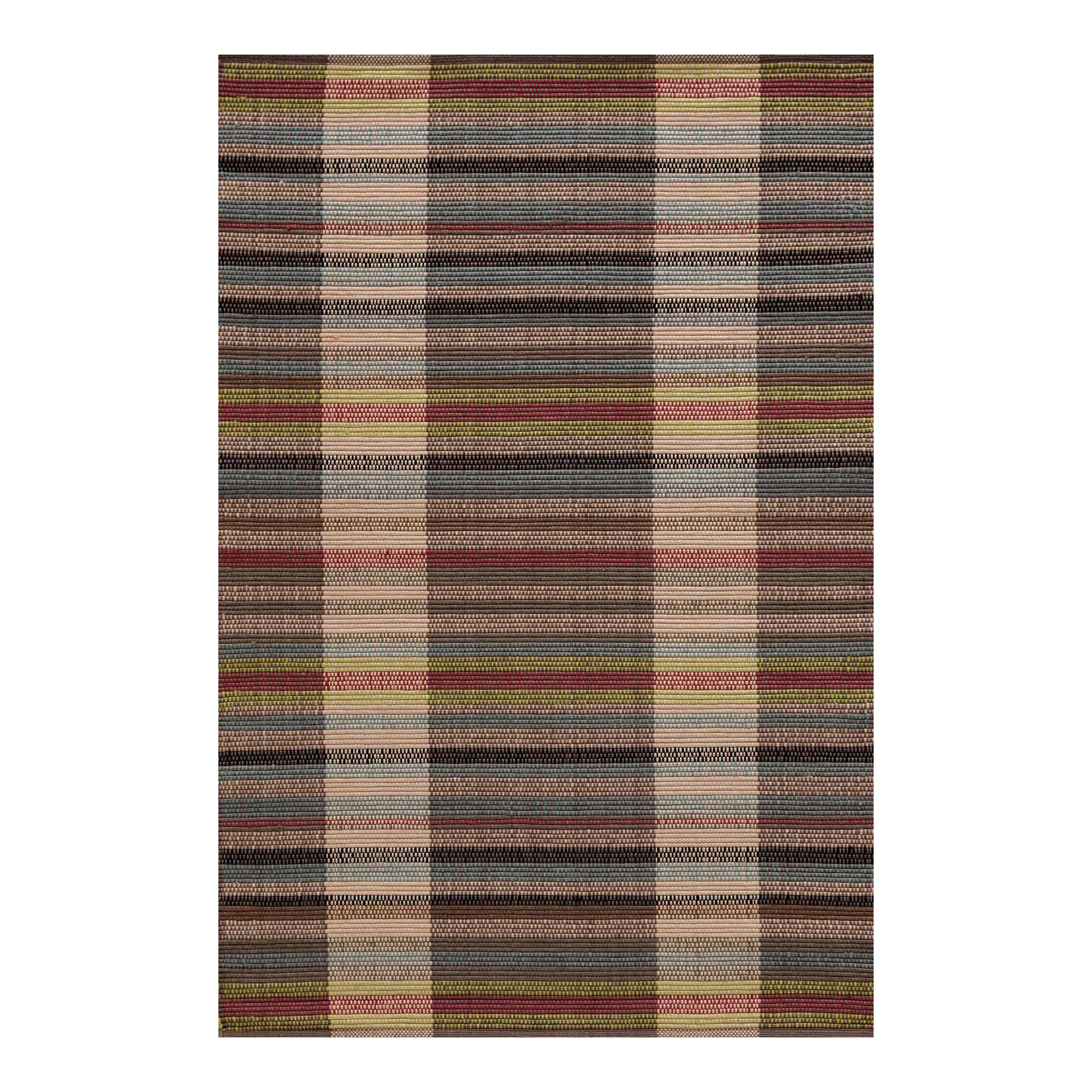 Swedish Rag Handwoven Indoor/Outdoor Rug, Rectangle 7'6" x 9'6"