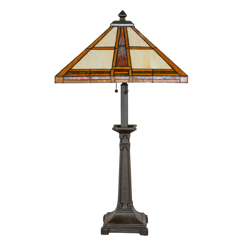 31" High Prairie Straw Buffet Lamp