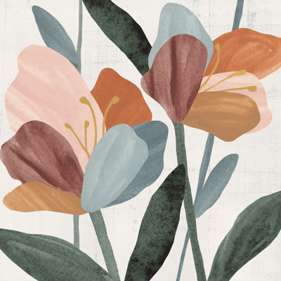 Azalea Joining II by Annie Warren - Wrapped Canvas Painting