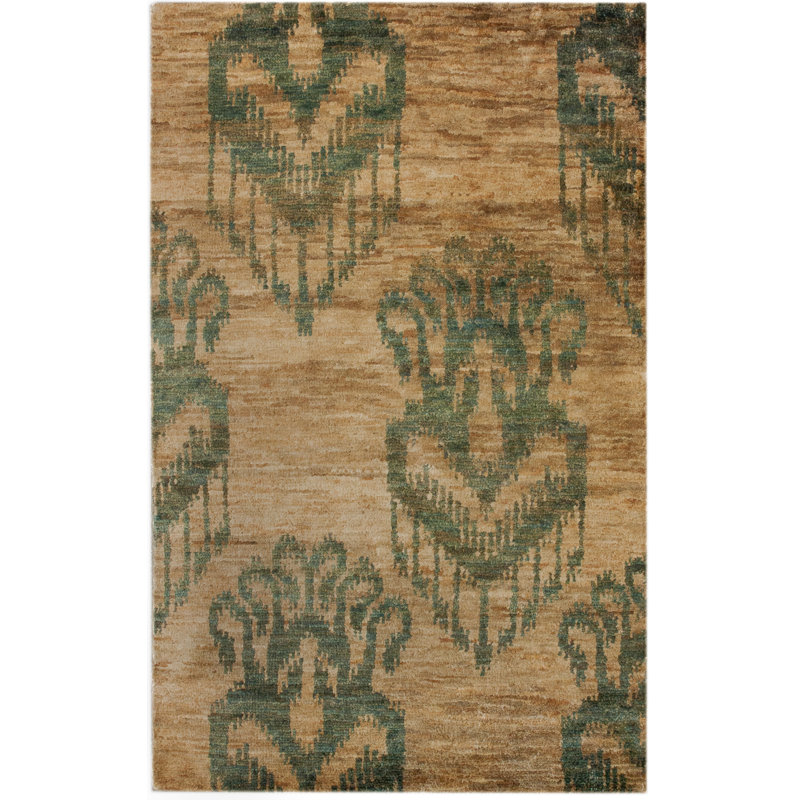 Torrance Hemp Ikat Indoor Rug, Rectangle 5' x 8'