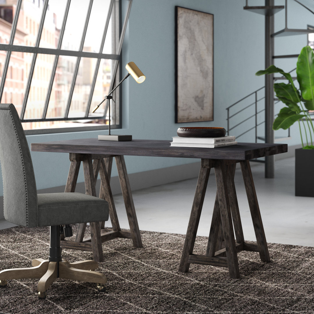 Duarte Solid Wood Desk Laurel Foundry Modern Farmhouse® 