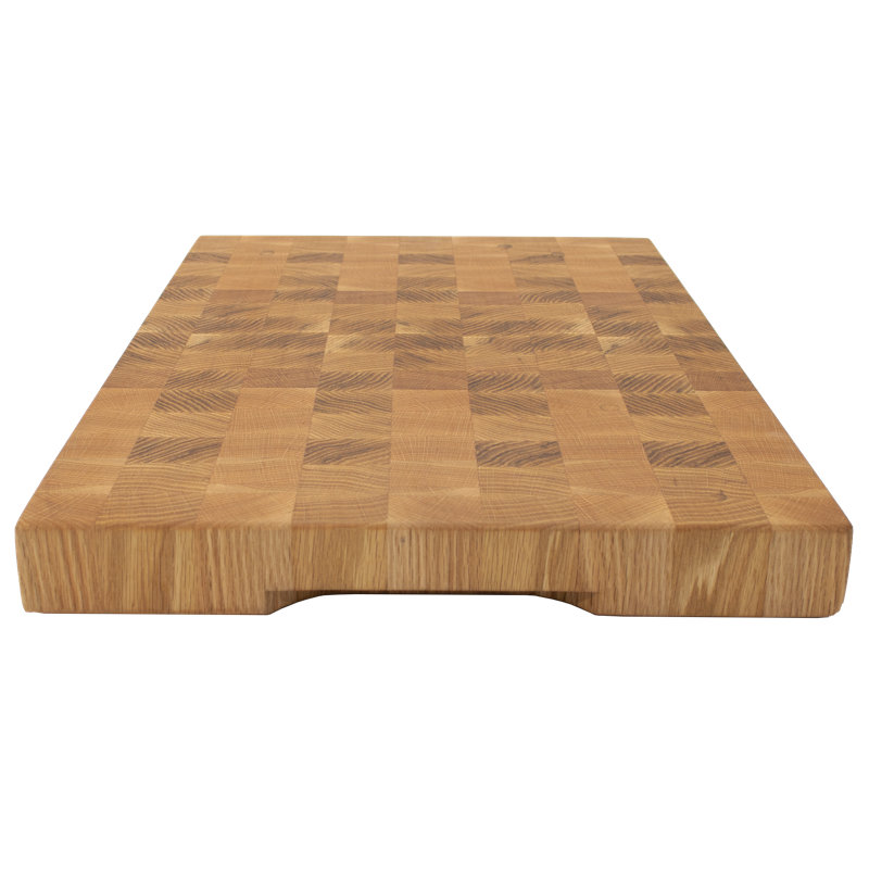 Oak Solid Wood Cutting Board, 12" W x 17" L