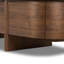 Commode 6 tiroirs Theo - Placage en noyer brun foncé