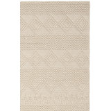 Natura Handwoven Wool/Cotton Beige Area Rug