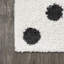 Tapis blanc / gris à poils longs Colleps-1648407079