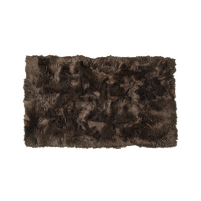 Tapis en fausse peau de mouton Claritza