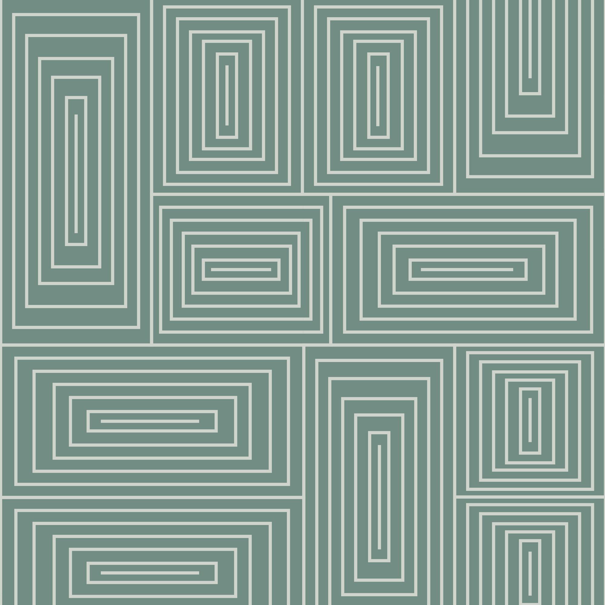 Nia Geometric Peel & Stick Wallpaper, Teal, Self-adhesive