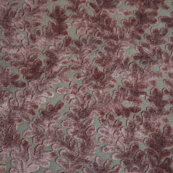 Top Fabric Fernleaf-Romeo Burnout Velvet Fabric