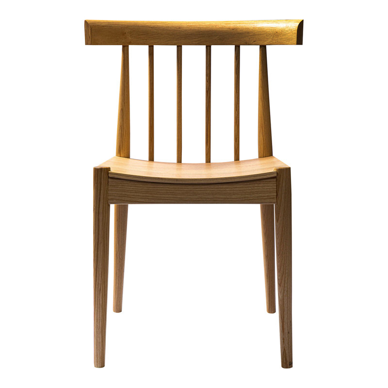 Chaise d'appoint en bois naturel, Naturel