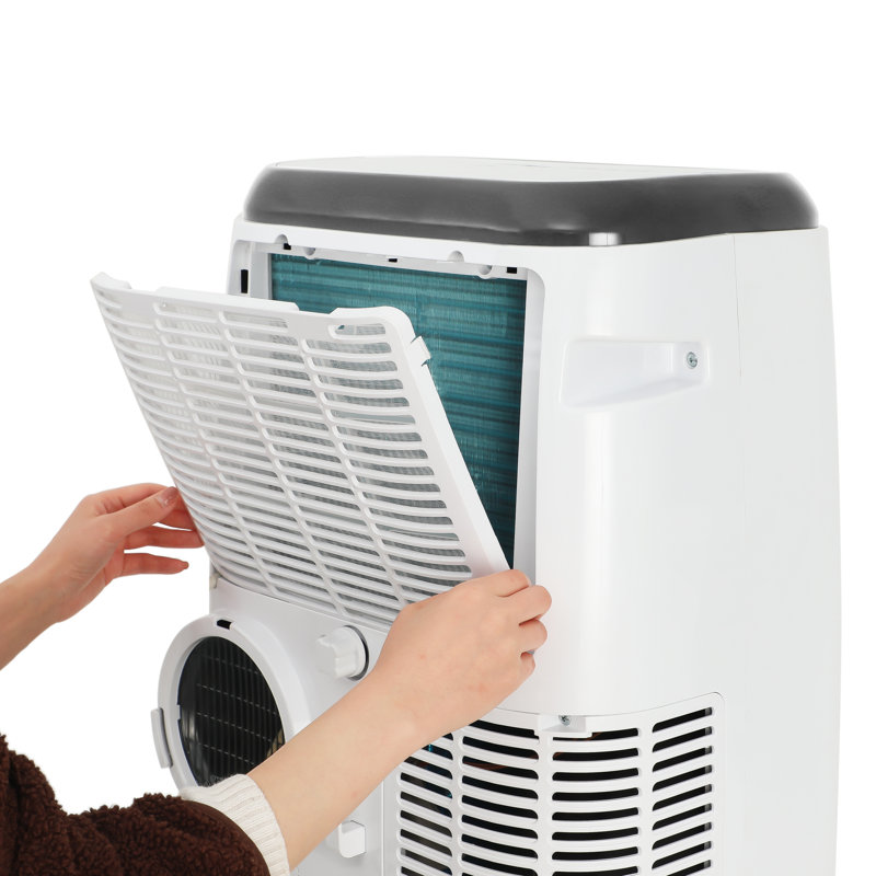 BPP Series BLACK+DECKER 10,000 BTU Portable Air Conditioner with Remote Control, White