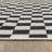 Contemporary Checkered Weather Resistant Reversible Indoor/Outdoor Area Rug-1449258424
