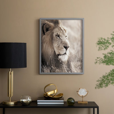 Leo Framed Print - Solid Wood