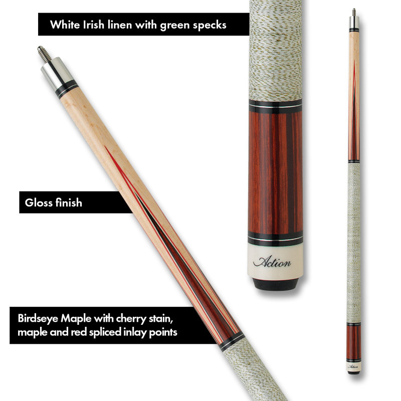 Action Wood 1.4 Pool Cue, 19 oz.