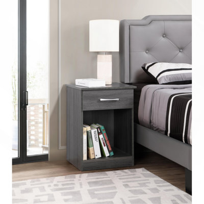 Table de chevet RTA, gris