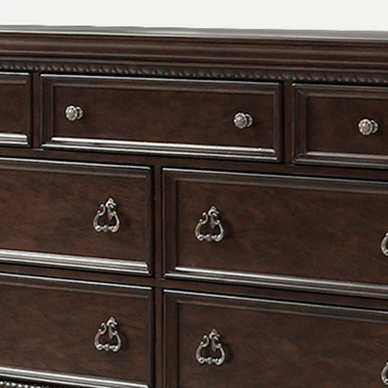 Commode 7 tiroirs en acajou