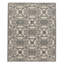 Marquis Geometric Area Rug in Gray/Silver/White-45410584