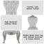 Chaise d'appoint Myrline (lot de 2)