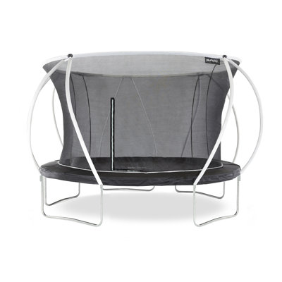 Plum Play 12ft Latitude Round Garden Trampoline with Safety Enclosure