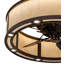 Smythe Craftsman Downrod Flush Mount Ceiling Fan